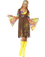 Costume Femme Groovy Lady - L