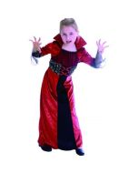 Déguisement fille vampire rouge - Taille 3/6 ans