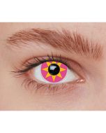 Lentilles de contact - Manga rose