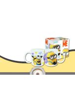 Mug en porcelaine Minions - amoureux