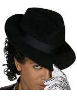 Chapeau Mickael Jackson "Billie Jean"