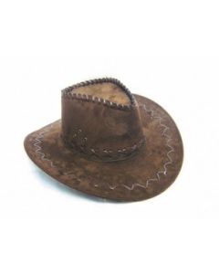 Chapeau Buffalo luxe - marron